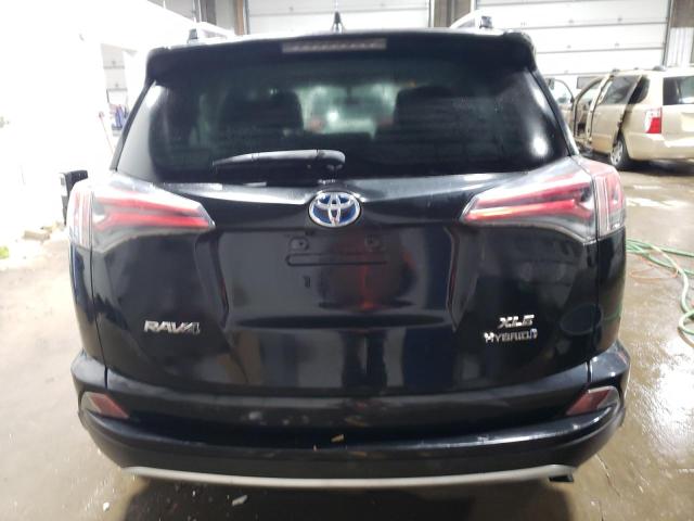 JTMRJREV4GD051369 - 2016 TOYOTA RAV4 HV XLE BLACK photo 6