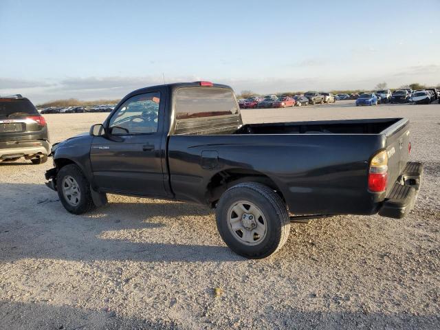 5TENL42N42Z106953 - 2002 TOYOTA TACOMA BLACK photo 2