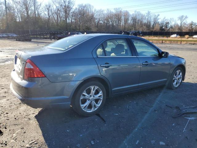 3FAHP0HG4CR390191 - 2012 FORD FUSION SE GRAY photo 3