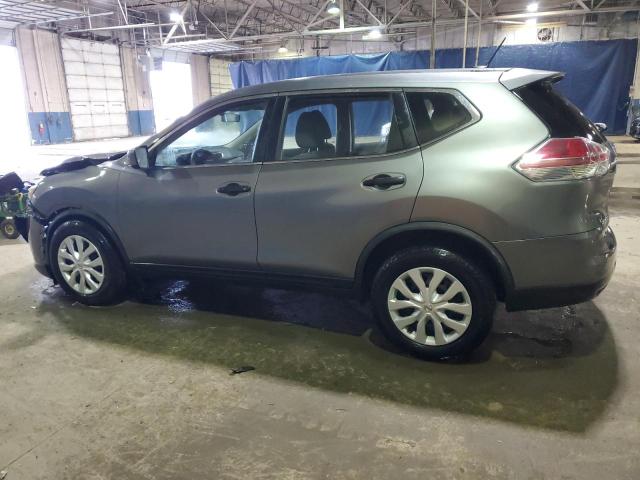 KNMAT2MV5GP672523 - 2016 NISSAN ROGUE S GRAY photo 2