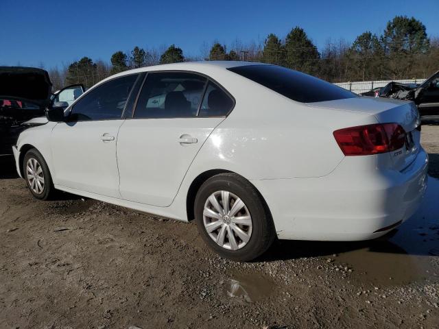 3VW2K7AJ0EM329026 - 2014 VOLKSWAGEN JETTA BASE WHITE photo 2