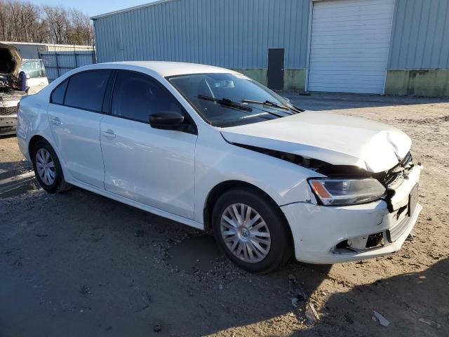 3VW2K7AJ0EM329026 - 2014 VOLKSWAGEN JETTA BASE WHITE photo 4