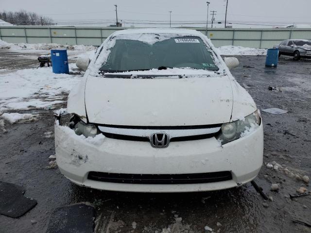 1HGFA16818L068619 - 2008 HONDA CIVIC EX WHITE photo 5