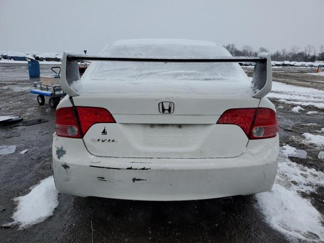 1HGFA16818L068619 - 2008 HONDA CIVIC EX WHITE photo 6