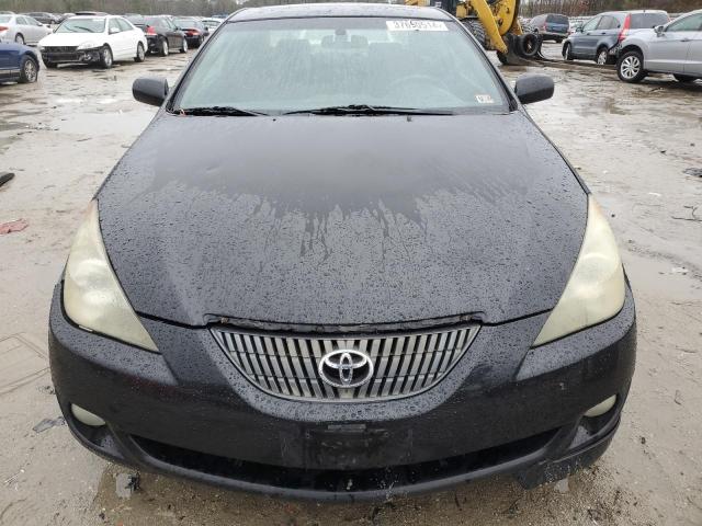 4T1CE38P16U694826 - 2006 TOYOTA CAMRY SOLA SE BLACK photo 5