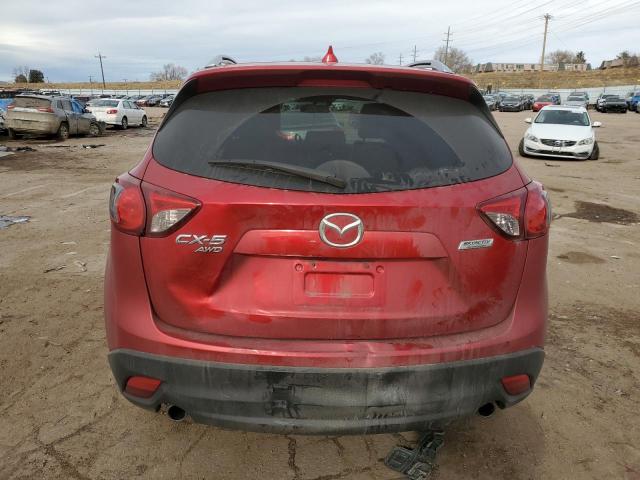 JM3KE4DY0G0919158 - 2016 MAZDA CX-5 GT RED photo 6