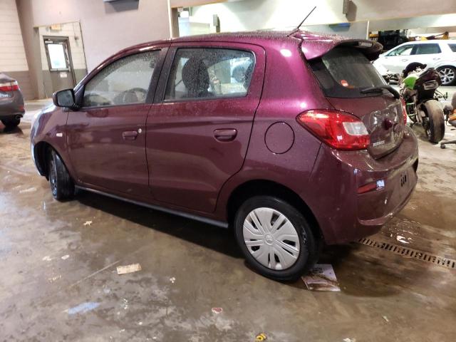 ML32A3HJ2LH005987 - 2020 MITSUBISHI MIRAGE ES PURPLE photo 2