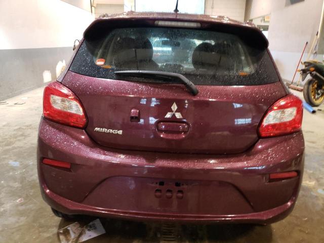 ML32A3HJ2LH005987 - 2020 MITSUBISHI MIRAGE ES PURPLE photo 6