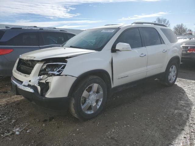 1GKEV33778J244174 - 2008 GMC ACADIA SLT-2 WHITE photo 1