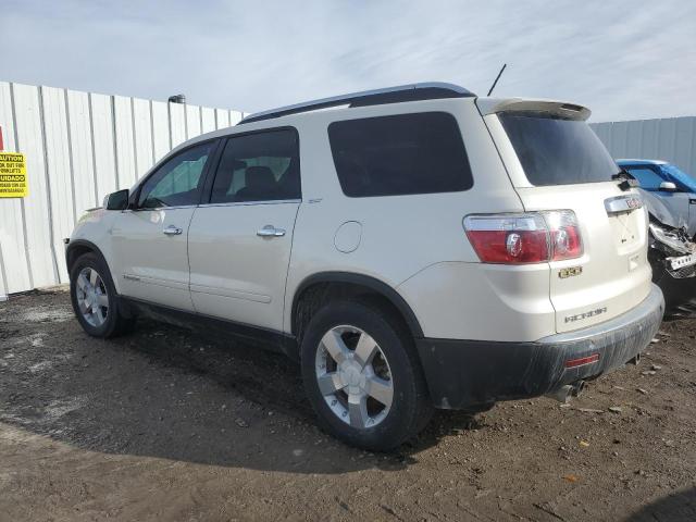 1GKEV33778J244174 - 2008 GMC ACADIA SLT-2 WHITE photo 2