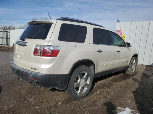 1GKEV33778J244174 - 2008 GMC ACADIA SLT-2 WHITE photo 3