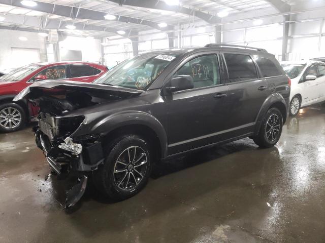 3C4PDCAB3JT344673 - 2018 DODGE JOURNEY SE CHARCOAL photo 1