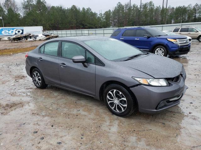 2HGFB2F54EH545030 - 2014 HONDA CIVIC LX GRAY photo 4