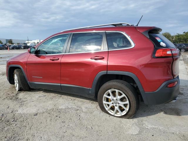 1C4PJMCS7EW268371 - 2014 JEEP CHEROKEE LATITUDE BURGUNDY photo 2