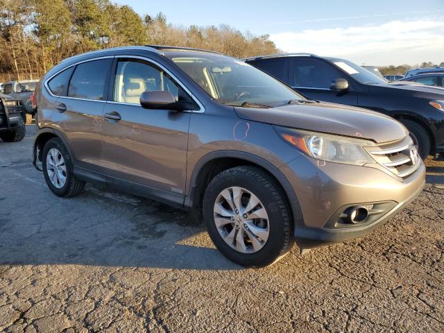 5J6RM3H77DL007640 - 2013 HONDA CR-V EXL GRAY photo 4