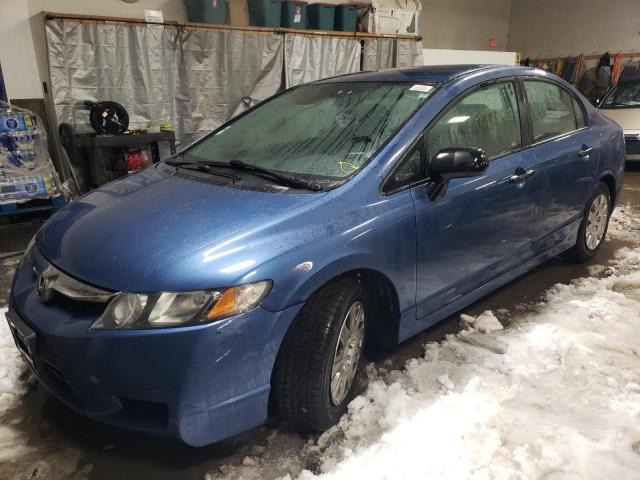 19XFA1F38AE023100 - 2010 HONDA CIVIC VP BLUE photo 1