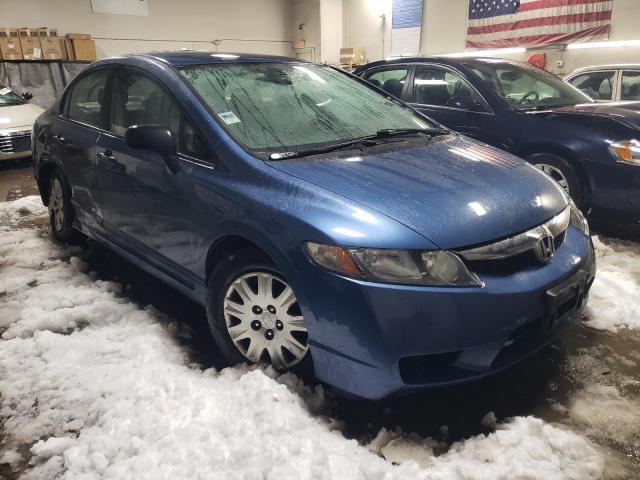 19XFA1F38AE023100 - 2010 HONDA CIVIC VP BLUE photo 4