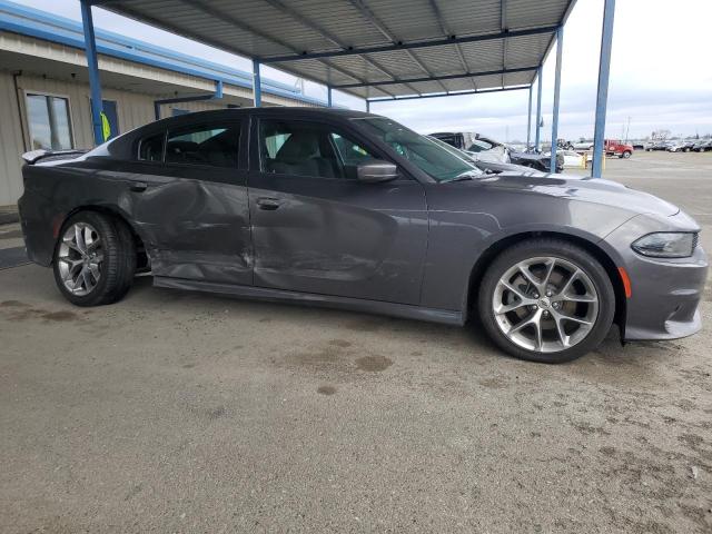 2C3CDXHG8NH125606 - 2022 DODGE CHARGER GT CHARCOAL photo 4