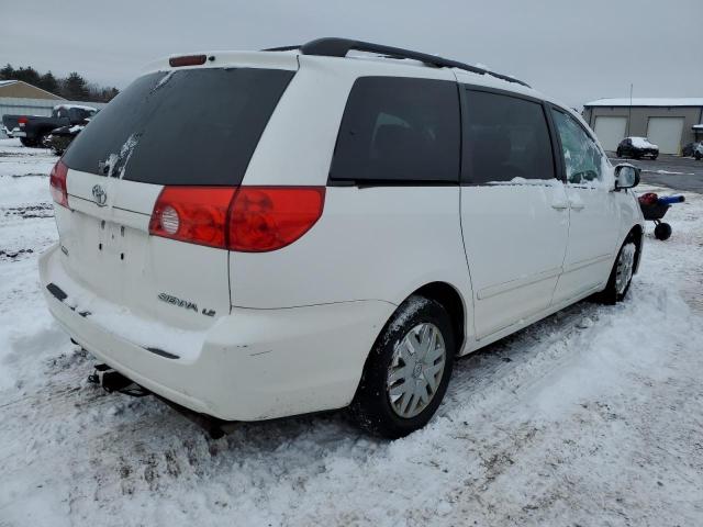 5TDZK23C58S170575 - 2008 TOYOTA SIENNA CE WHITE photo 3