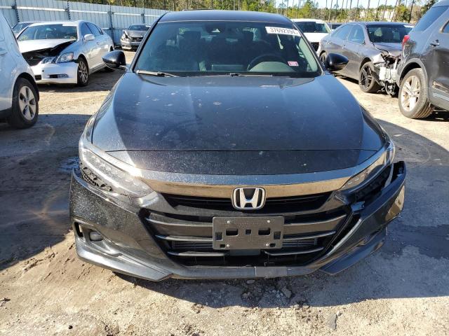 1HGCV1F3XMA022398 - 2021 HONDA ACCORD SPORT BLACK photo 5