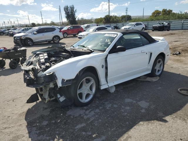 1FAFP45X8XF146212 - 1999 FORD MUSTANG GT WHITE photo 1