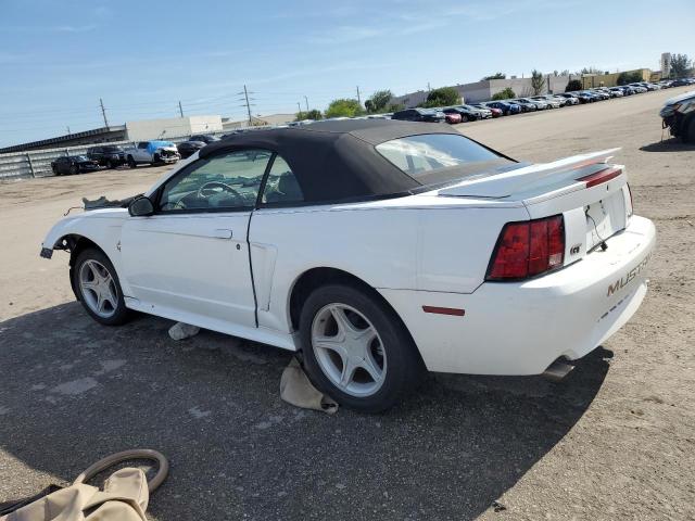 1FAFP45X8XF146212 - 1999 FORD MUSTANG GT WHITE photo 2