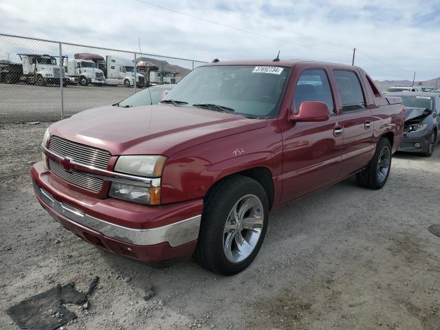 3GNEC12Z65G134746 - 2005 CHEVROLET AVALANCHE C1500 BURGUNDY photo 1