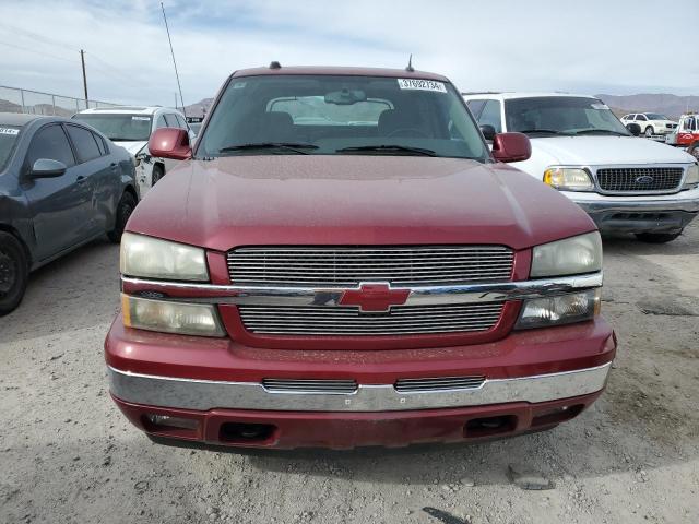 3GNEC12Z65G134746 - 2005 CHEVROLET AVALANCHE C1500 BURGUNDY photo 5