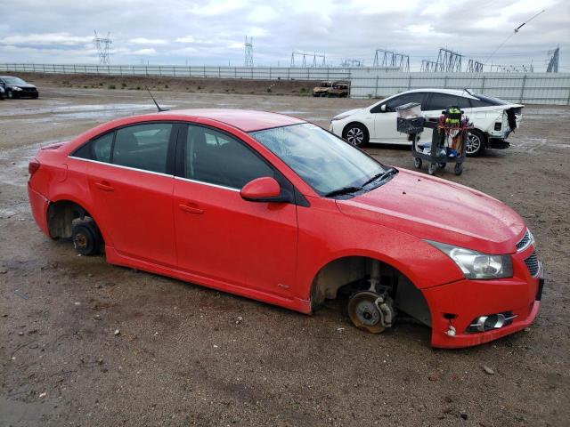 1G1PC5SB8E7214419 - 2014 CHEVROLET CRUZE LT RED photo 4