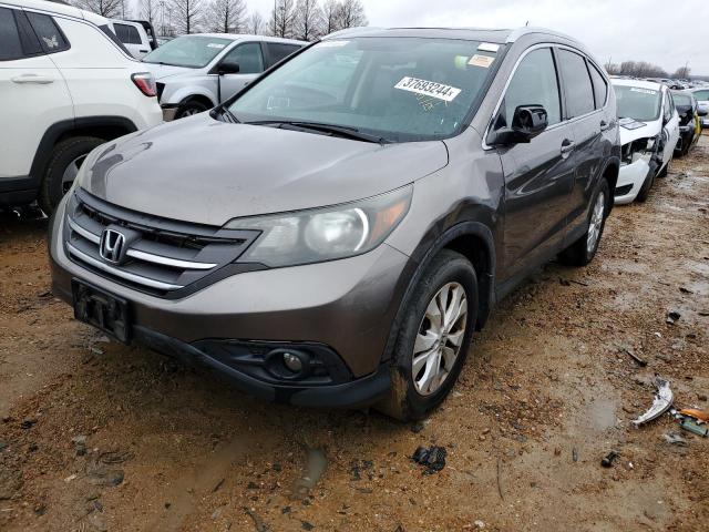 5J6RM4H77CL080043 - 2012 HONDA CR-V EXL GRAY photo 1