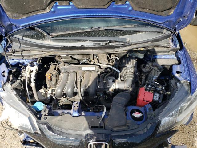 3HGGK5H55FM718267 - 2015 HONDA FIT LX BLUE photo 11