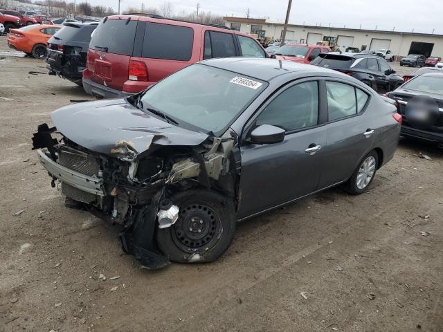 3N1CN7AP1KL864776 - 2019 NISSAN VERSA S GRAY photo 1