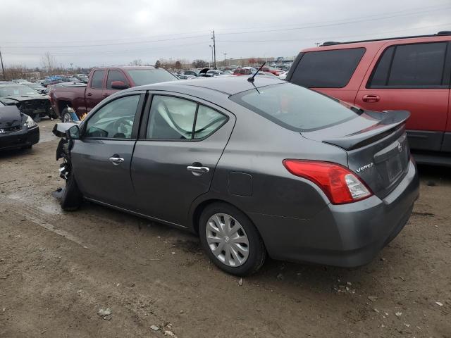 3N1CN7AP1KL864776 - 2019 NISSAN VERSA S GRAY photo 2