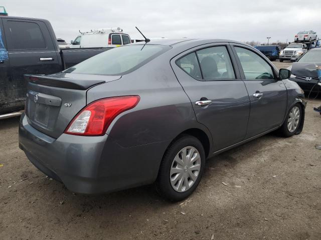 3N1CN7AP1KL864776 - 2019 NISSAN VERSA S GRAY photo 3