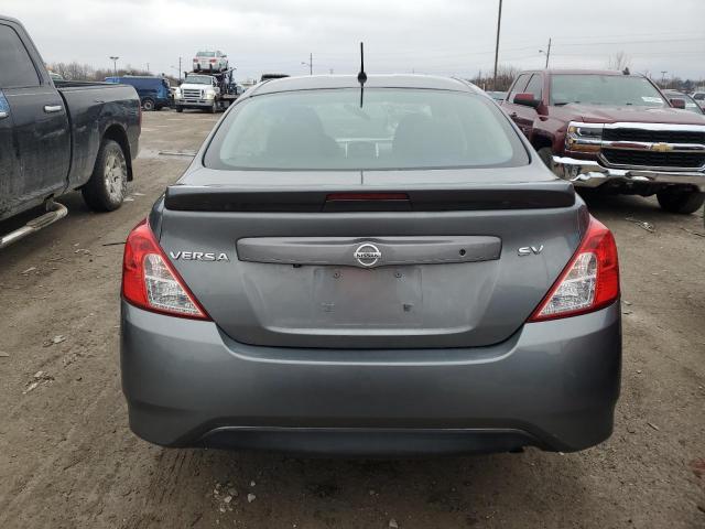 3N1CN7AP1KL864776 - 2019 NISSAN VERSA S GRAY photo 6