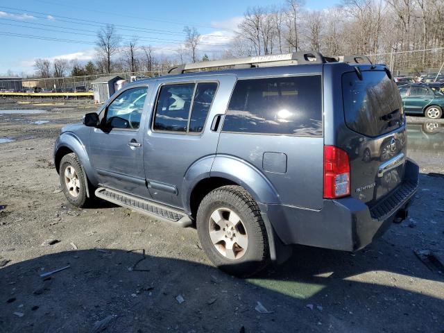 5N1AR18W57C637723 - 2007 NISSAN PATHFINDER LE 蓝色 照片 2
