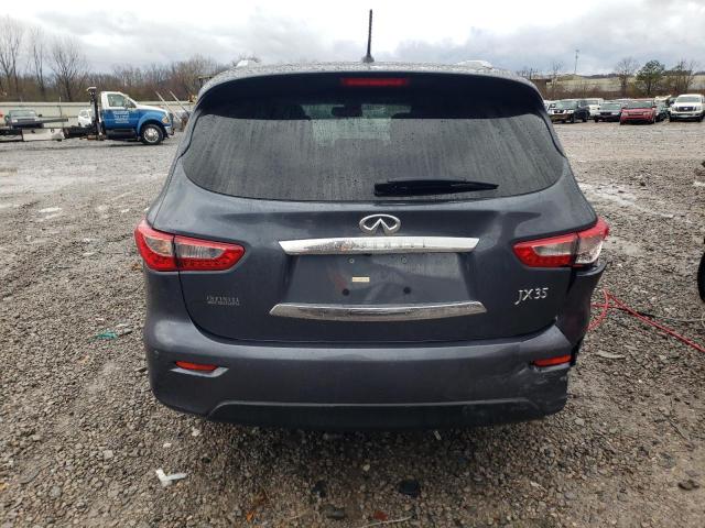 5N1AL0MM7DC327021 - 2013 INFINITI JX35 GRAY photo 6