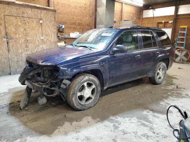 1GNDT13SX82164651 - 2008 CHEVROLET TRAILBLAZE LS BLUE photo 1