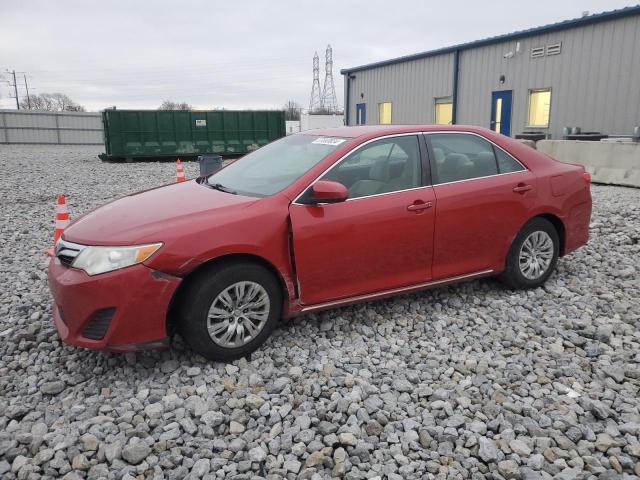 4T4BF1FK7CR175754 - 2012 TOYOTA CAMRY BASE RED photo 1