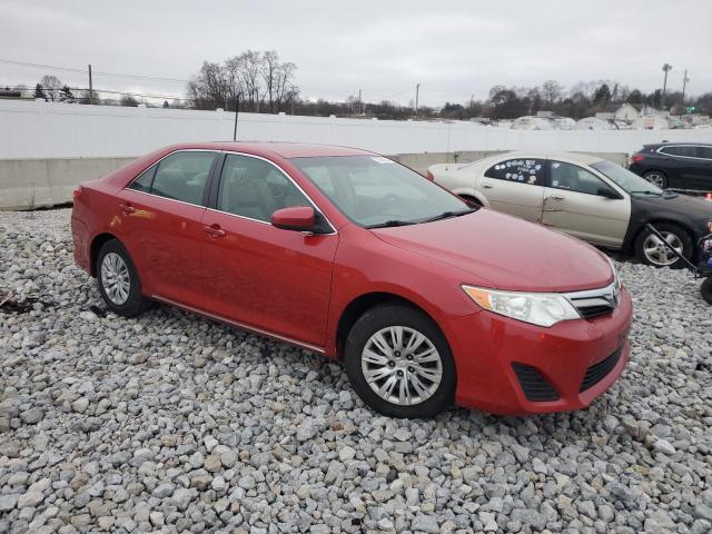 4T4BF1FK7CR175754 - 2012 TOYOTA CAMRY BASE RED photo 4