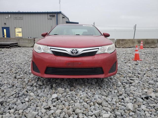 4T4BF1FK7CR175754 - 2012 TOYOTA CAMRY BASE RED photo 5