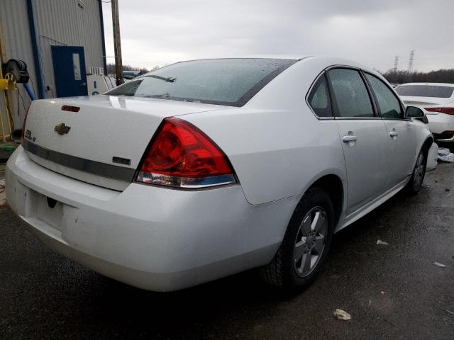 2G1WB5EK2A1113250 - 2010 CHEVROLET IMPALA LT WHITE photo 3