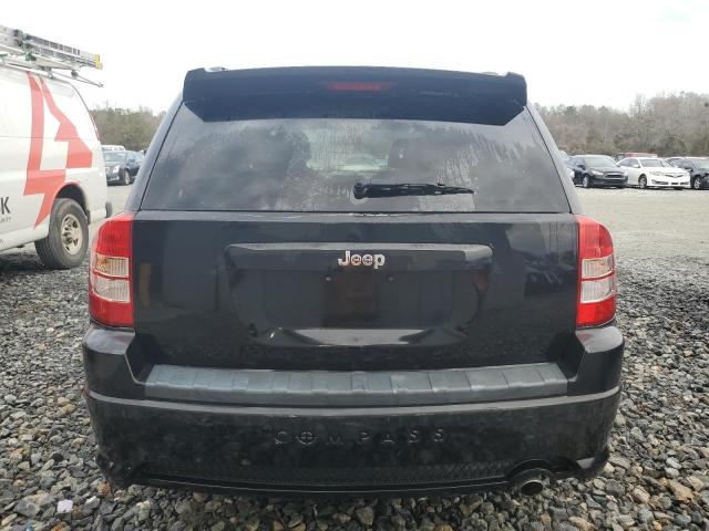 1J8FT47W67D432056 - 2007 JEEP COMPASS BLACK photo 6