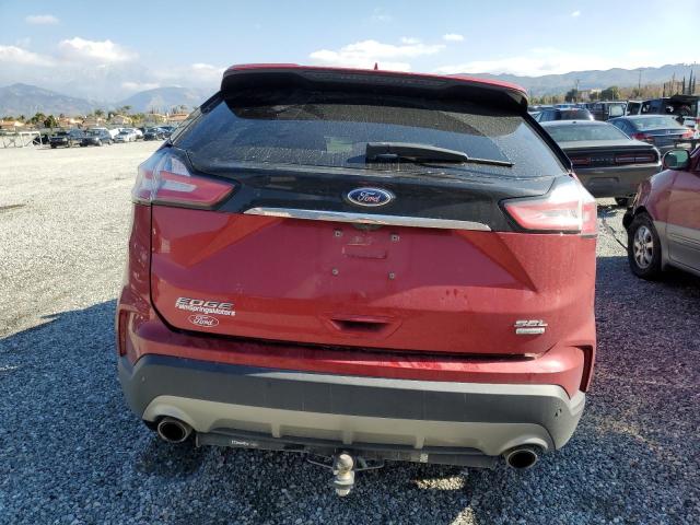 2FMPK3J99LBA13822 - 2020 FORD EDGE SEL RED photo 6