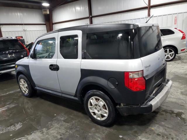 5J6YH18317L014296 - 2007 HONDA ELEMENT LX SILVER photo 2