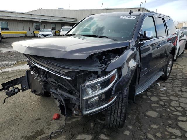 1GNSKCKC3FR261467 - 2015 CHEVROLET TAHOE K1500 LTZ GRAY photo 1