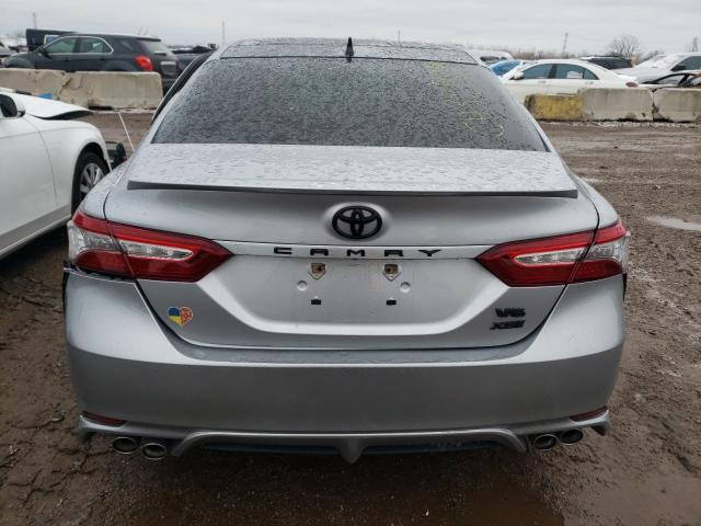 4T1BZ1HK7KU031831 - 2019 TOYOTA CAMRY XSE SILVER photo 6