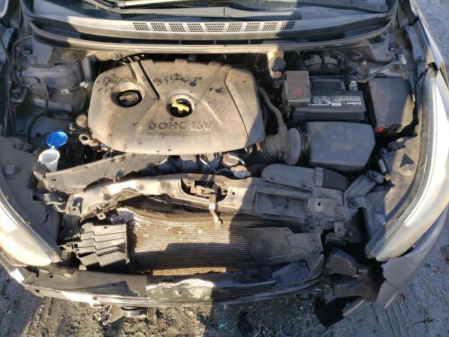 5NPDH4AE7EH459340 - 2014 HYUNDAI ELANTRA SE SILVER photo 11