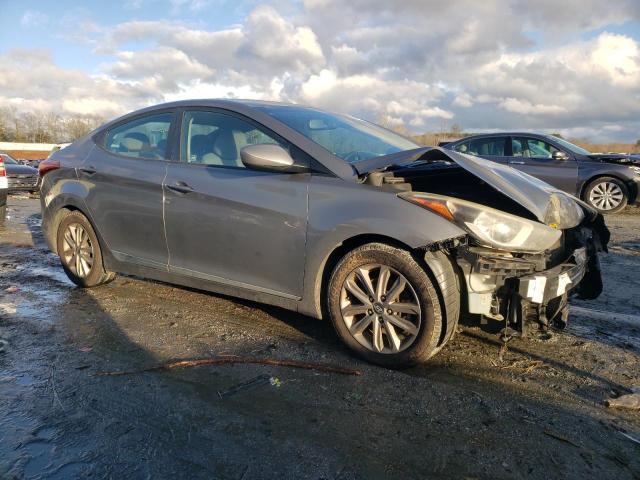 5NPDH4AE7EH459340 - 2014 HYUNDAI ELANTRA SE SILVER photo 4