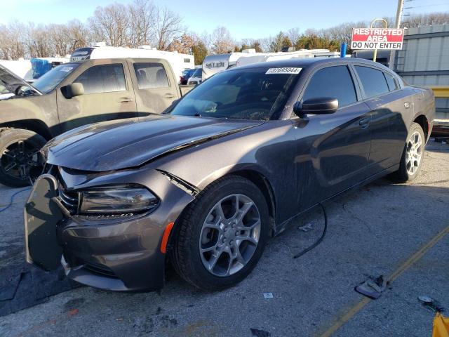 2C3CDXFG7GH181140 - 2016 DODGE CHARGER SE GRAY photo 1